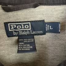 《名作》90s Polo by Ralph Lauren ラルフローレン コーチジャケット ヴィンテージ ネイビー 濃紺 L_画像2