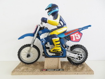 TAIYO タイヨー R/C YAMAHA ヤマハ YZ250 ラジコン バイク 現状品_画像2