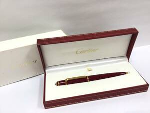 1646■　Cartier カルティエ ディアボロ ドゥ ボルドー ツイスト式 ボールペン 箱有 ※写真をご確認ください。