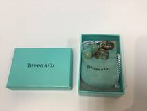 1647■　Tiffany ティファニー 翡翠 SILVER 925 シルバー レディース イヤリング アクセサリー 袋/箱有_画像7
