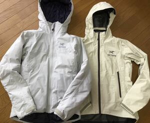 2点セット Arc’teryx FISSION SV JACKET women's XS アークテリクス フィション SV ジャケット / BETA SL JACKET women's S ベータ SL