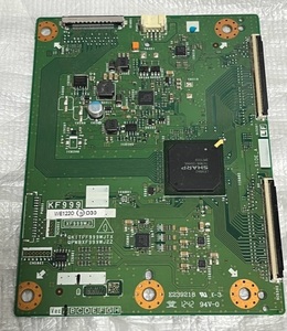 SHARP　AQUOS　46型液晶TV　LC-46V7用修理用保管部品　液晶制御基板(QKITPF999WJTX)　(E239218）保管品現状渡しです。