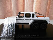 【スパークモデル】　1/43　メルセデス・ベンツ　G63　AMG　6×6　ホワイト_画像1