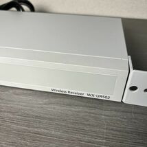 Panasonic パナソニック 800MHz帯 ワイヤレス受信機 WX-UR502 Wireless Receiver_画像2