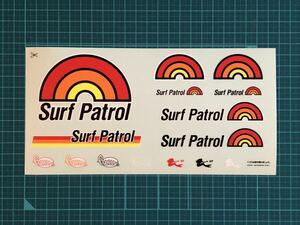 ステッカー Surf Patrol（サーフ情報誌）幻のサーフ情報誌-非売品ステッカー　只今、ご希望者の方におまけ付