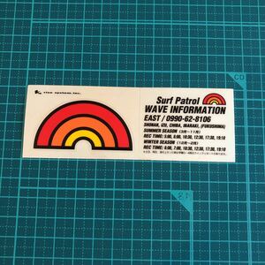 幻の Surf Patrol（超希少 完全非売品)　の ステッカー 入手困難　パート１ (現在おまけつき)