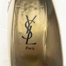 YVES SAINT LAURENT(イブサンローラン) ヒールパンプス スタッツ ベージュ ホワイト 表記36(23cm相当)_画像7