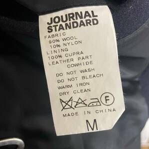 【状態良好】JOURNAL STANDARD(ジャーナルスタンダード) ウールジャケット カバーオール ネイビー サイズMの画像5