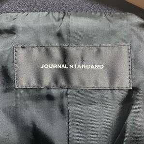 【状態良好】JOURNAL STANDARD(ジャーナルスタンダード) ウールジャケット カバーオール ネイビー サイズMの画像4