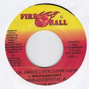 Epレコード　CONRAD CRYSTAL & SUGAR ROY / TALK ABOUT LOVE, LOVE. LOVE (TALK ABOUT LOVE)