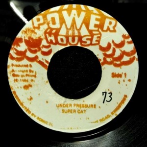 EPレコード　SUPER CAT / UNDER PRESSURE (HEAVENLESS)