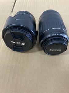 SY2089　カメラレンズ(Canon ULTRASONIC 55-200mm 1:4.5-5.6/TAMRON AF 28-105mm 1:4-5.6)現状品