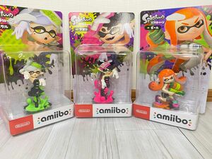 スプラトゥーン amiibo アミーボ ガール アオリ ホタル スプラ3 スプラ２　新品 未使用 シオカラーズ 