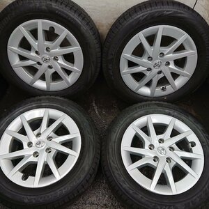 ★中古品★2021年製　BS ブリザックVRX2 205/60R16 トヨタ プリウスα純正 6.5J +39 PCD114.3【他商品と同梱歓迎】