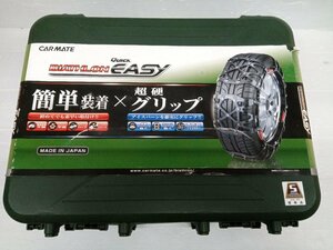 ★中古品★カーメイト　バイアスロン　クイックイージー　非金属タイヤチェーン　QE12【他商品と同梱歓迎】