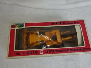 ★中古品★Diapet ヨネザワのミニカー コマツ ブルドーザ マルチリッパ付 D355A No.14-0319 K-15 1/50