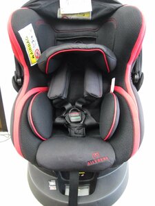 ★中古品★チャイルドシート カーメイト エールベベ クルット3i グランシス シグナルレッド BF853 ISOFIX【他商品と同梱歓迎】