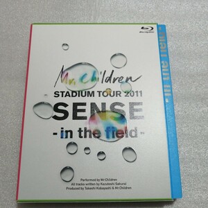 Mr.Children Blu-ray STADIUM TOUR SENSE -in the field - ブックレット・ボックス付き ミスチル　送料230円　