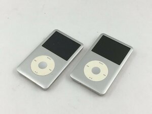 ♪▲【Apple アップル】iPod Classic MB562J 120GB 2点セット まとめ売り 1201 9