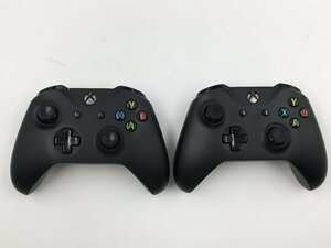 ♪▲【MICRO SOFT マイクロソフト】XBOX ONE ワイヤレスコントローラー 2点セット 1708 まとめ売り 1201 6