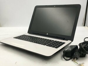 ♪▲【HP エイチピー】ノートPC/AMD A6-7310 /HDD 500GB HP Notebook 15-ba004AU Blanccoにて消去済み 1204 N 22