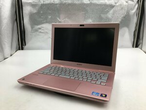 ♪▲【SONY】ノートPC/Core i5 3210M(第3世代)/HDD 640GB SVS131B12N Blanccoにて消去済み 1206 N 22