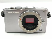 ♪▲【OLYMPUS オリンパス】ミラーレス一眼レフカメラ PEN Lite E-PL3 FL-LM1 1207 8_画像2