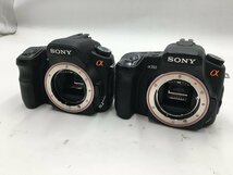 ♪▲【SONY ソニー】α350 α200 デジタル一眼レフカメラボディ DSLR-A350 DSLR-A200 まとめ売り 1207 8_画像1