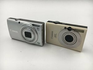 ♪▲【Canon キヤノン】コンパクトデジタルカメラ 2点セット PowerShot A4000IS/IXY DIGITAL 20IS まとめ売り 1207 8