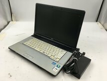 ♪▲【FUJITSU 富士通】ノートPC/Core i7 2640M(第2世代)/HDD 250GB FMVNE5AE Blanccoにて消去済み 1212 N 22_画像1