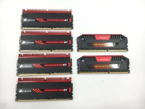 ♪▲【CORSAIR コルセア】デスクトップ用 メモリ 難あり品 6点セット CMY16GX3M2A2400C11R DDR3 16GB 他 まとめ売り 1212 17