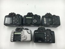 ♪▲【Canon キャノン】デジタル一眼レフカメラボディ 5点セット EOS Kiss F Digital N REBEL XTi まとめ売り 1212 8_画像3