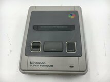 ♪▲【Nintendo】スーパーファミコン本体 1チップ仕様 SNS 1CHIP 01/コントローラー 計3点セット SHVC-001 他 まとめ売り 1212 2_画像2