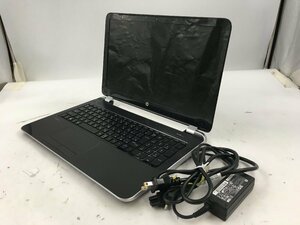 ♪▲【HP エイチピー】ノートPC/AMD A4-5000 /HDD 500GB 15-af165au Blanccoにて消去済み 1213 N 22