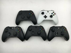 ♪▲【MICROSOFT マイクロソフト】XBOX ONE ワイヤレスコントローラー 他 5点セット 1914 1708 1537 まとめ売り 1227 6