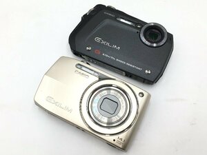 ♪▲【CASIO カシオ】コンパクトデジタルカメラ 2点セット EX-G1 EX-Z2300 まとめ売り 1227 8
