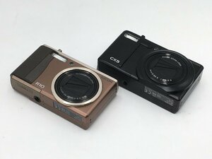 ♪▲【RICOH リコー】コンパクトデジタルカメラ 2点セット CX5 R10 まとめ売り 1228 8