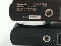 ♪▲【Panasonic パナソニック】コンパクトデジタルカメラ 2点セット DMC-TZ7 まとめ売り 1228 8_画像8