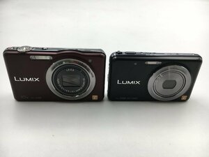 ♪▲【Panasonic パナソニック】コンパクトデジタルカメラ 2点セット DMC-SZ7 DMC-FX80 まとめ売り 1229 8