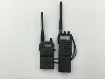 ♪▲【ICOM アイコム】トランシーバー 2点セット IC-W2 IC-T7 まとめ売り 1229 10_画像2