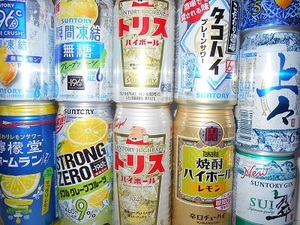 送料無料／缶チューハイ等 計14本 キリン 麒麟百年 上々 檸檬堂 サントリー タコハイ 翠 トリスハイボール －196℃瞬間凍結 タカラ焼酎