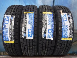 送料無料●新品 4本 23年 ダンロップ 155/70R13 WINTER MAXX WM02 13インチ●111