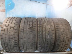 送料無料●8～9分山 4本 15年 ダンロップ 255/35R19 WINTER MAXX 19インチ●33989