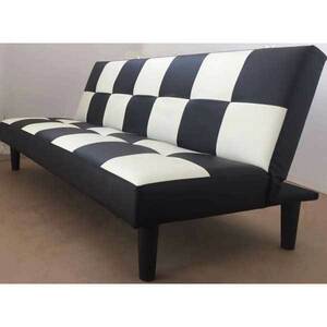  stylish imitation leather sofa bed EJ-S011 BK