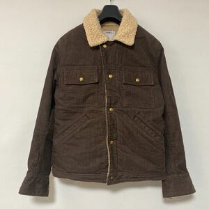 美品 13 aw visvim CARAVAN JKT SLUB CORDUROY 2 コーデュロイ ボア ジャケット コットン ウール