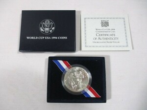 【524】『 WORLD CUP USA 1994 COINS　銀貨 』