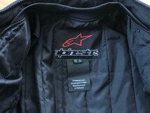 お買得■alpinestars アルパインスターズ 本革 インナー付 フルプロテクター仕様 レザージャケット 参考58,000円■EU52サイズ 生産終了品_画像5