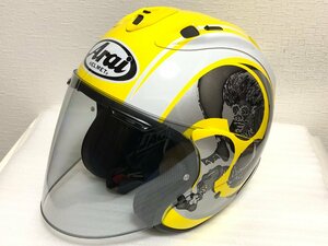 絶版希少■アライ Arai VZ-RAM 鼓動2 風神 雷神 限定スペシャルカラー イエロー ヘルメット 未使用展示品■Mサイズ 生産終了品 入手困難