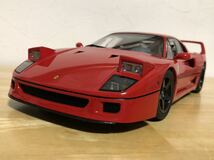  格安スタート！1/18 京商 Ferrari F40 Light weight RED NO.08412R フェラーリ F40ライトウエイト レッド! 本文必読願います！_画像7