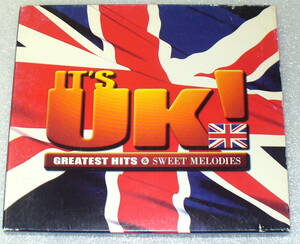 A6■IT’S UK!-GREATEST HITS&SWEET MELODIES◆ブリディッシュ・ロック＆ポップス オムニバス２枚組◆クイーン/ポール・マッカートニー 他
